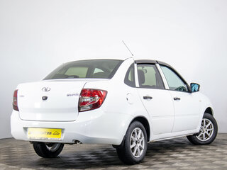 2015 Lada (ВАЗ) Granta I, белый, 569000 рублей, вид 4