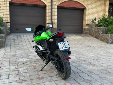 2009 Kawasaki Ninja 250R, зелёный, 350000 рублей, вид 5