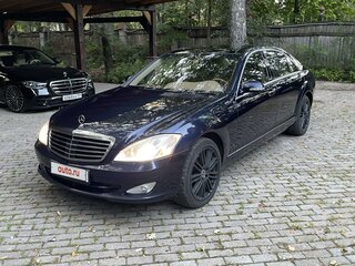 2008 Mercedes-Benz S-Класс 500 Long V (W221), синий, 1680000 рублей, вид 1