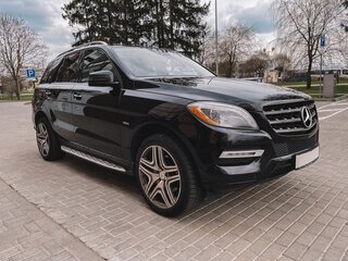 2012 Mercedes-Benz M-Класс 350 CDI III (W166), чёрный, 1820000 рублей, вид 2