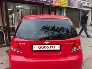 2005 Chevrolet Aveo I, красный, 369000 рублей, вид 3