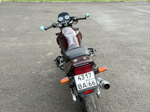 1996 Honda CB 400 Super Four, красный - вид 3