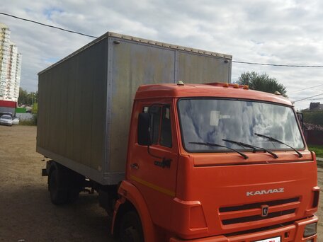 2012 КамАЗ 4308, оранжевый, 1100000 рублей, вид 2