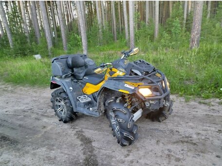 2011 BRP Can-Am Outlander 800, чёрный, 1400000 рублей, вид 1