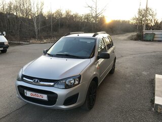 2015 Lada (ВАЗ) Kalina II, серый, 585000 рублей, вид 4