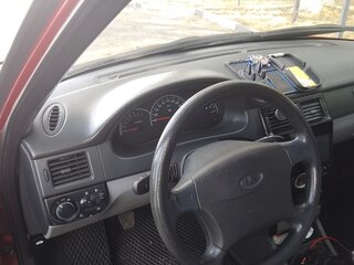 2008 Lada (ВАЗ) Priora I, красный, 375000 рублей, вид 4