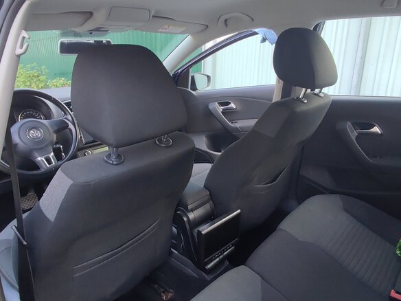 2010 Volkswagen Polo V, синий, 730000 рублей - вид 24