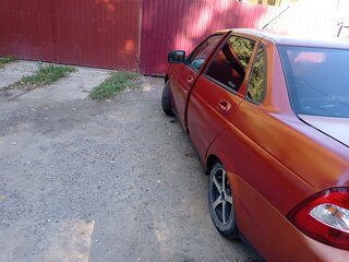 2009 Lada (ВАЗ) Priora I, красный, 210000 рублей, вид 3