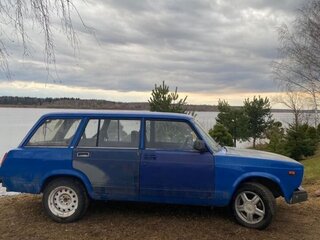 2007 Lada (ВАЗ) 2104, синий, 140000 рублей, вид 4