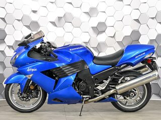 2006 Kawasaki ZX-14R, синий, 769000 рублей, вид 4