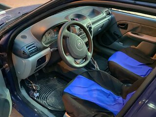 2003 Renault Symbol I Рестайлинг, синий, 219000 рублей, вид 5