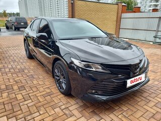 2020 Toyota Camry VIII (XV70), чёрный, 3500000 рублей, вид 5