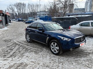 2012 Infiniti FX37 II (S51) Рестайлинг, синий, 2300000 рублей, вид 3
