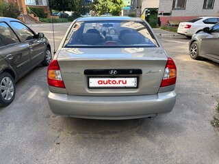 2009 Hyundai Accent ТагАЗ II, бежевый, 600000 рублей, вид 4