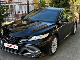 2019 Toyota Camry VIII (XV70), чёрный, 3200000 рублей, вид 1