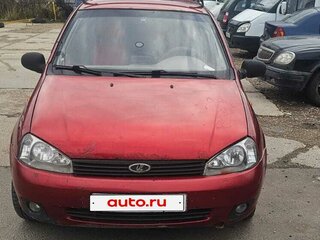2008 Lada (ВАЗ) Kalina I, красный, 215000 рублей, вид 1