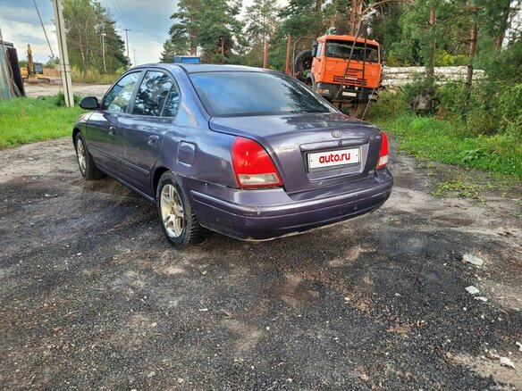 2002 Hyundai Elantra III (XD), фиолетовый - вид 5