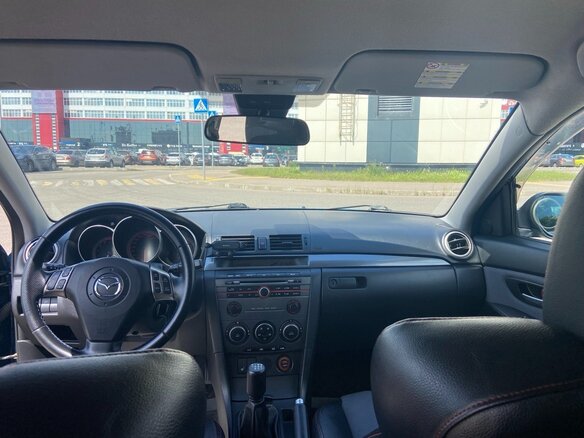 2006 Mazda 3 I (BK) Рестайлинг, голубой, 950000 рублей - вид 8