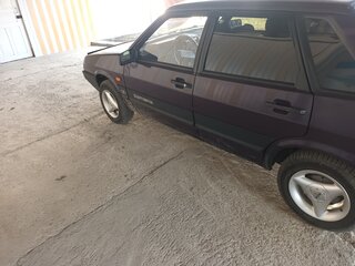 1998 Lada (ВАЗ) 21099, фиолетовый, 250000 рублей, вид 3