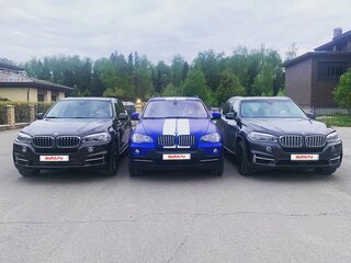 2007 BMW X5 48i II (E70), синий, 1543000 рублей, вид 3