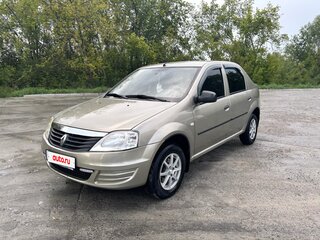 2011 Renault Logan I Рестайлинг, бежевый, 420000 рублей, вид 2
