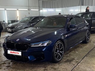 2021 BMW 5 серии 530d xDrive VII (G30/G31/G38) Рестайлинг, синий, 5300000 рублей, вид 2