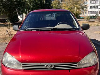 2011 Lada (ВАЗ) Kalina I, красный, 260000 рублей, вид 2