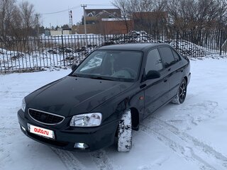 2006 Hyundai Accent ТагАЗ II, чёрный, 475000 рублей, вид 1