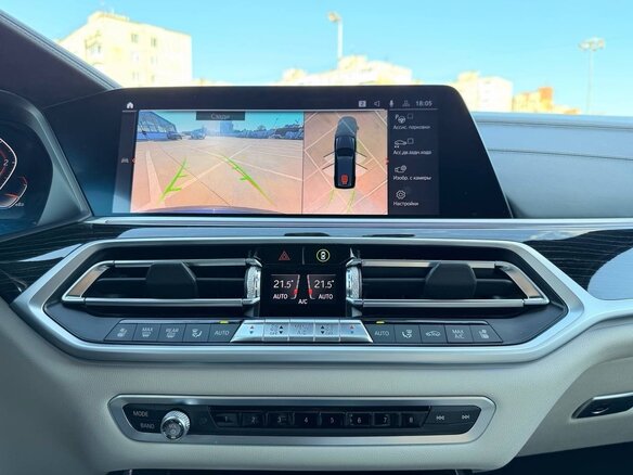 2019 BMW X7 30d I (G07), синий, 7790000 рублей - вид 20