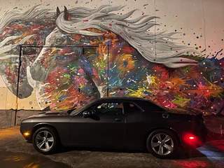 2019 Dodge Challenger III Рестайлинг 2, серый, 1800000 рублей, вид 4