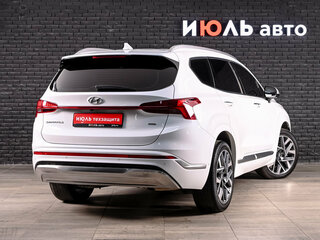 2021 Hyundai Santa Fe IV Рестайлинг, белый, 3750000 рублей, вид 4
