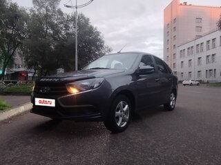 2021 Lada (ВАЗ) Granta I Рестайлинг, серый, 790000 рублей, вид 1