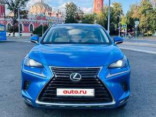 2019 Lexus NX 200 I Рестайлинг, синий, 3450000 рублей, вид 4