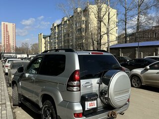 2003 Toyota Land Cruiser Prado 120 Series, серебристый, 1830000 рублей, вид 3