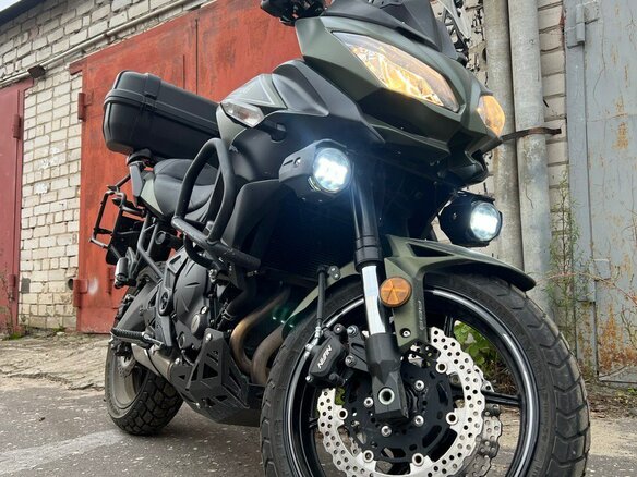 2018 Kawasaki Versys 650, зелёный, 699000 рублей - вид 11
