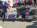 2014 Honda Zoomer, фиолетовый, 500000 рублей - вид 3