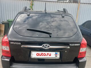 2007 Hyundai Tucson I, чёрный, 780000 рублей, вид 2