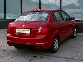 2011 Kia Rio II Рестайлинг, красный, 509000 рублей, вид 5