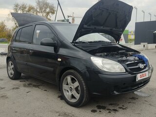 2008 Hyundai Getz I Рестайлинг, чёрный, 470000 рублей, вид 1