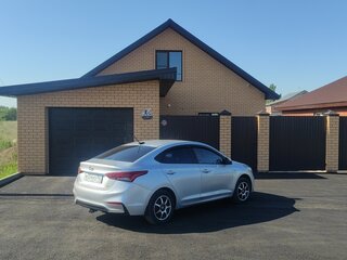 2017 Hyundai Solaris II, серебристый, 1250000 рублей, вид 1