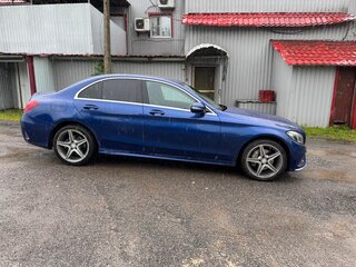 2017 Mercedes-Benz C-Класс 200 IV (W205), синий, 2749000 рублей, вид 4