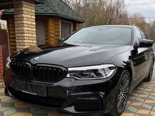 2019 BMW 5 серии 520d xDrive VII (G30/G31/G38), чёрный, 3500000 рублей, вид 1