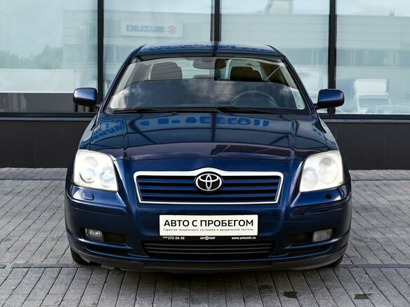 2005 Toyota Avensis II, синий, 556000 рублей - вид 7