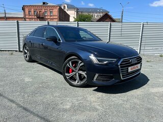 2018 Audi A6 55 TFSI V (C8), синий, 3100000 рублей, вид 2