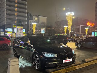 2019 BMW 7 серии 730d xDrive VI (G11/G12), чёрный, 4850000 рублей, вид 1