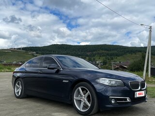 2013 BMW 5 серии 520i VI (F10/F11/F07) Рестайлинг, синий, 2500000 рублей, вид 4