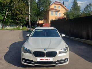 2013 BMW 5 серии 520d VI (F10/F11/F07) Рестайлинг, белый, 1800000 рублей, вид 2
