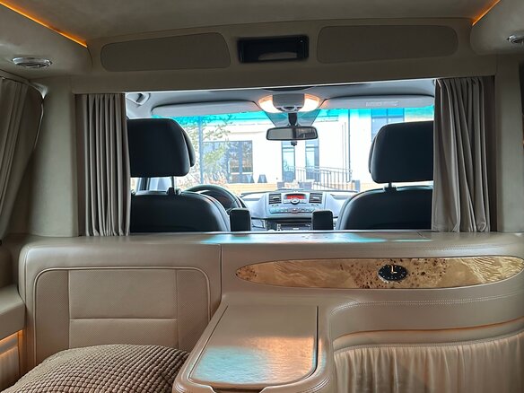 2012 Mercedes-Benz Viano Extralong L3 I (W639) Рестайлинг, чёрный, 2500000 рублей - вид 15