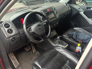 2009 Volkswagen Tiguan I, красный, 699000 рублей, вид 4