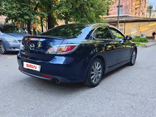 2012 Mazda 6 II (GH) Рестайлинг, синий, 950000 рублей, вид 5